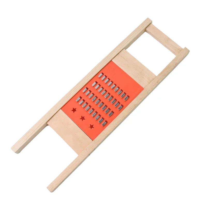 Wooden Cucumber Vegetable Shredder Cutter Grater Slicer - Home & Kitchen