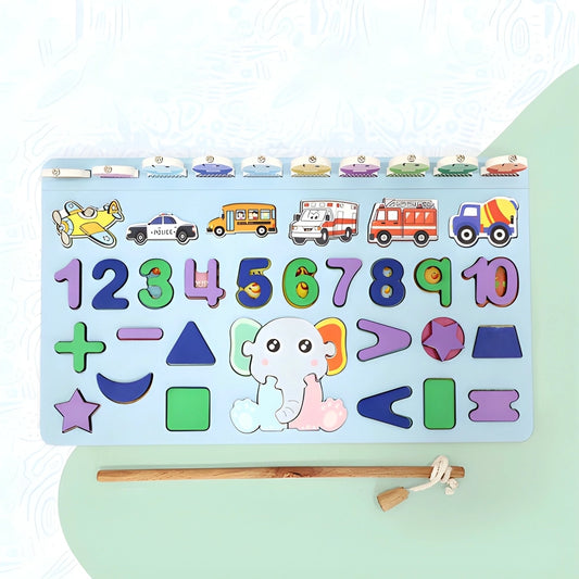 Best wooden number puzzle board - educational toys | 2025 | fast shipping
