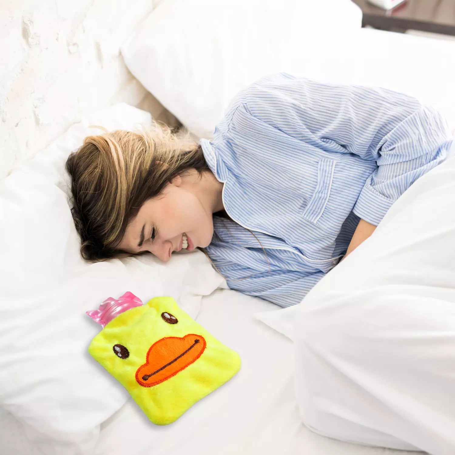 Best yellow duck hot water bag with cover - heating pads | 2025 | fast shipping