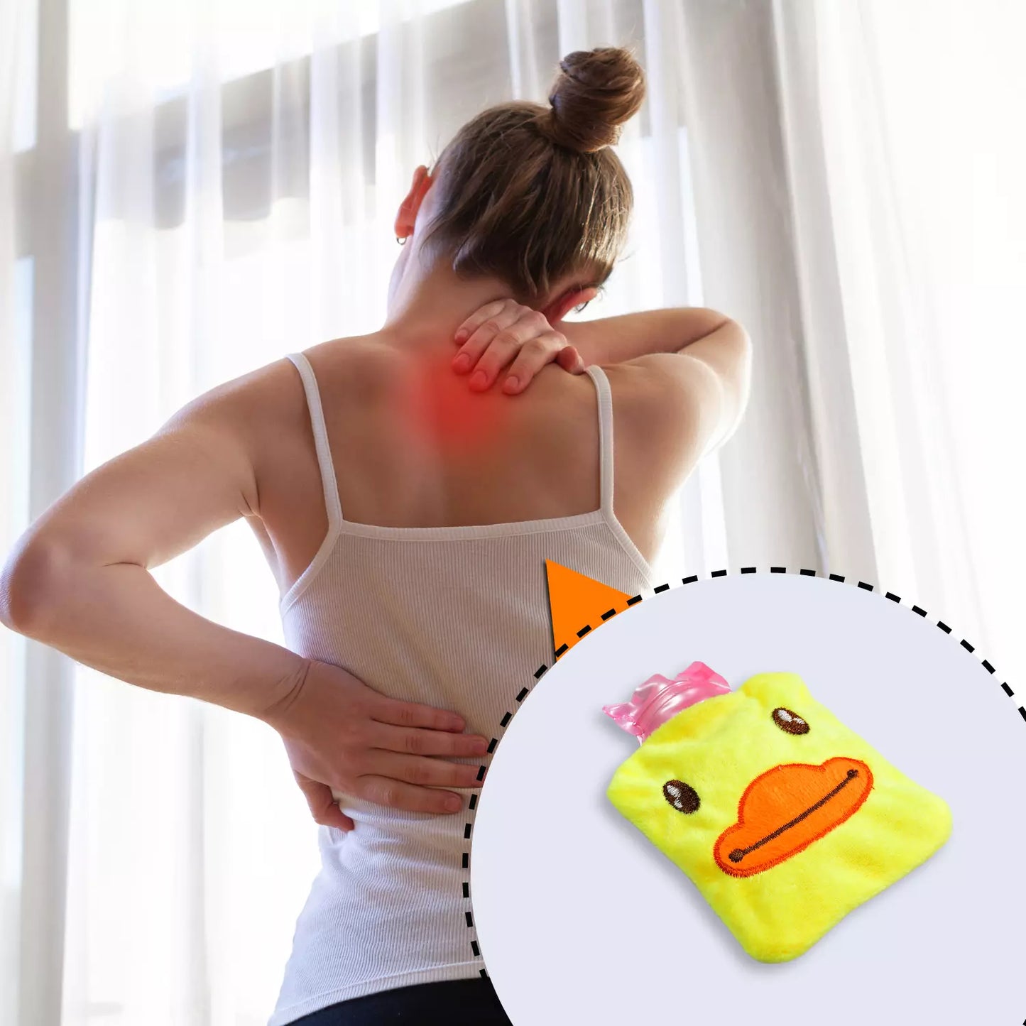Best yellow duck hot water bag with cover - heating pads | 2025 | fast shipping