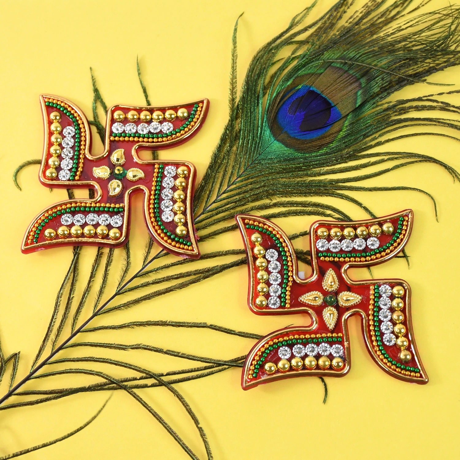 Swastik rangoli set – pack of 2