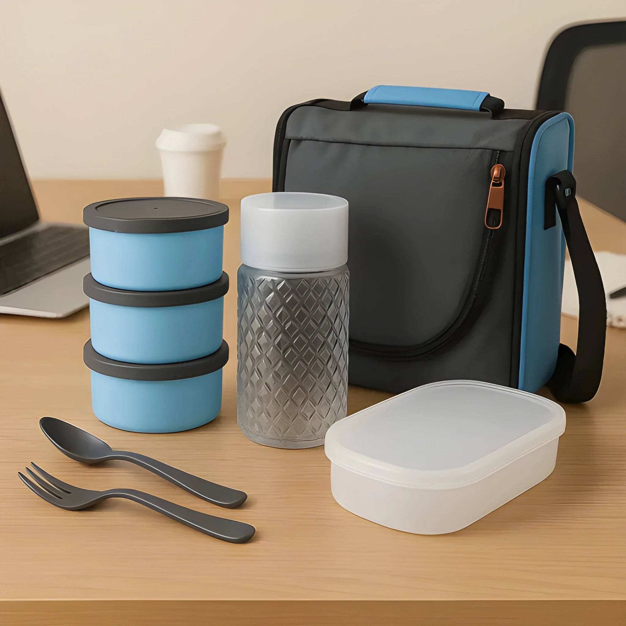 Leak-proof lunch box set